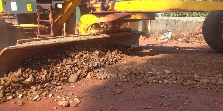 Boké-Infrastructures: Le gouverneur et le préfet lancent la réfection des artères secondaires