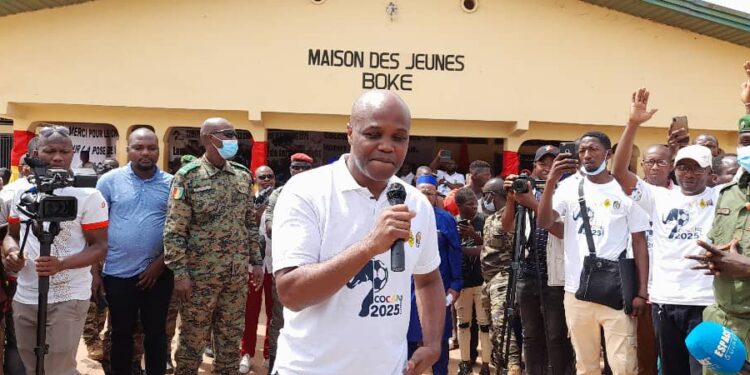 Boké-Sports: Le ministre Lansana Béa Diallo exhorte la jeunesse à la perfection