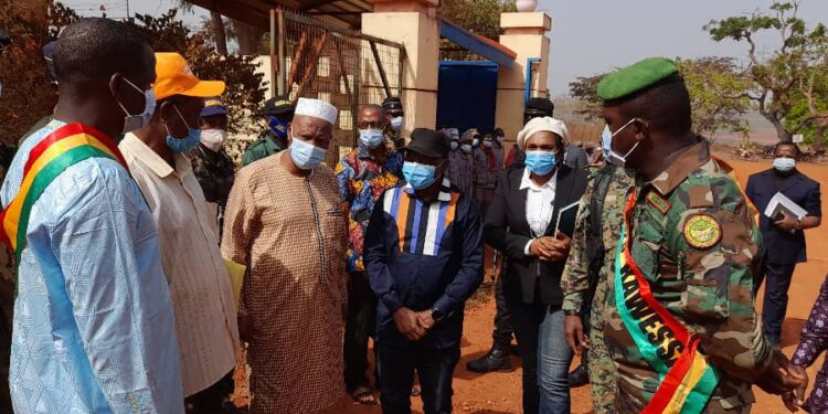 Télimélé-Mines: Le ministre du Travail et de la Fonction Publique sur le site minier de Filobowal de CDM-CHINE