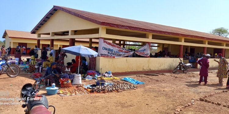 Boké-Économie: Inauguration d’un marché hebdomadaire dans la CR de Tanènè