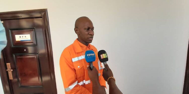 Boké-Mines: Le ministre Julien Yombouno se dit impressionné des infrastructures du Consortium SMB-WINNING, WAP et UMS