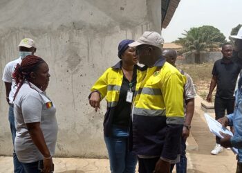 Mines-BOKE: Le nouveau DGA de l’ANAIM en visite de chantiers dans les sous-prefectures de Kolaboui et Kamsar