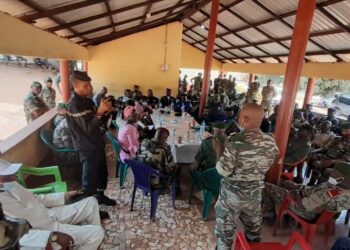 Boké: Le président des personnes handicapées à la Mission du CNT