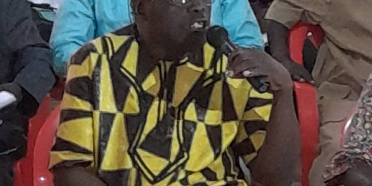 Boké: Le président des personnes handicapées à la Mission du CNT