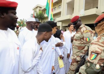 Guinée-Culture: L𝗲 𝗣𝗿𝗲𝘀𝗶𝗱𝗲𝗻𝘁 de la Transition s’engage à 𝘀𝗼𝘂𝘁enir 𝘂𝗻 𝗽𝗿𝗼𝗷𝗲𝘁 𝗲𝗻 𝗳𝗮𝘃𝗲𝘂𝗿 𝗱𝗲𝘀 𝗮𝗿𝘁𝗶𝘀𝘁𝗲𝘀.