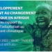 Un développement résilient au changement climatique en Afrique : Réponse au rapport du GIEC sur l’adaptation au changement climatique