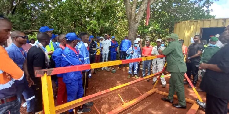 Boké-Mines: Les activités à l’arrêt depuis 72 heures à la Société Auxin Mining Guinée, le préfet réussit à suspendre la grève
