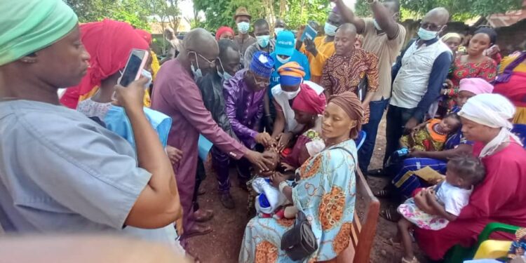 Boké-Santé: Lancement de la campagne de distribution de la Vitamine A, 107.896 enfants ciblés