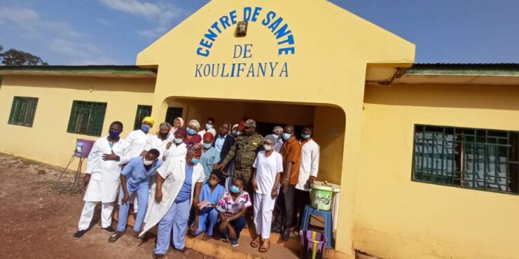 Boké-Distribution de la Vitamine A, le préfet à l’offensive dans les centres de santé de Correrah, Koulifanya et Kolaboui