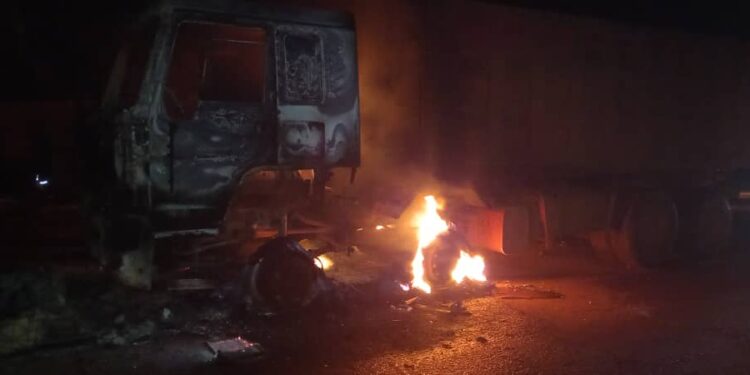 Boké-Drame: Une femme vient d’être écrasée par un camion Benne au carrefour TP-Koulifanya