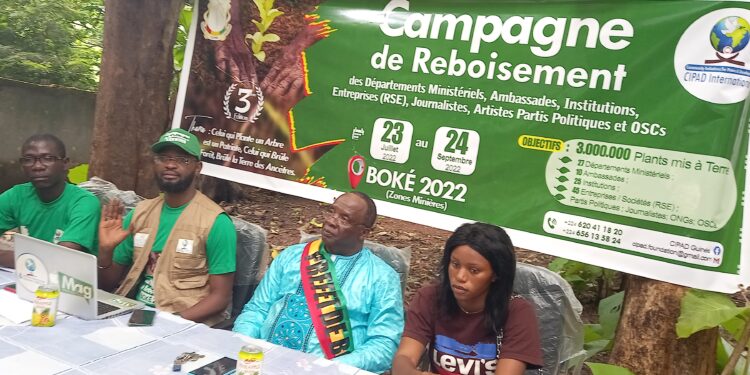 Boke-Environnement: « La Terre est menacée, il est temps d’agir pour freiner l’avancée du désert (Président CIPAD International)