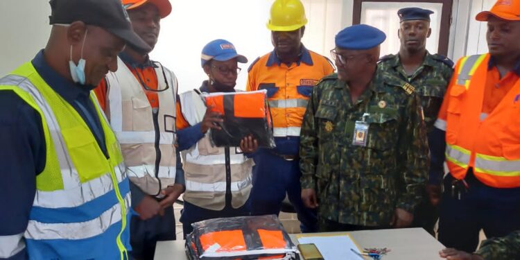 Boké-Sécurité: SOTRAC PLUS au secours des Services de défense et de sécurité de la sous préfecture de Kamsar