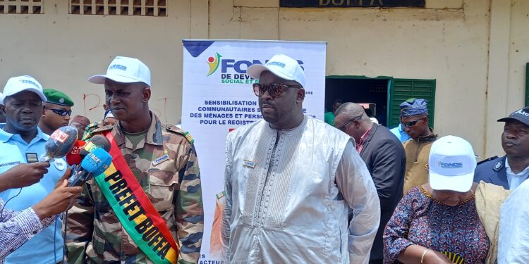 Mise en place du Registre Social Unifié: La population de Fria acquise à la cause 