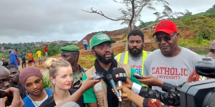 Conakry-Environnement: La société UMS appuie l’ONG CIPAD-International Guinée lancent la mise en terre de 3 mille plants sur le site de Kakimbo