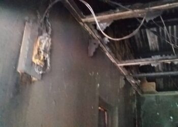 Boké: Une pédiatre appauvrit par un court-circuit au quartier Dibiya