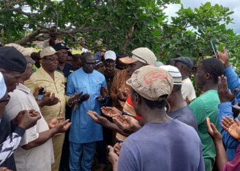 Construction d’un stade CAN 2025 à Boké: Autorités et population prient pour la réussite du Projet
