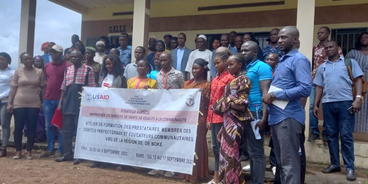 Boké-Santé: Les Districts sanitaires de la Région réfléchissent autour de la chaîne d’approvisionnement en médicaments