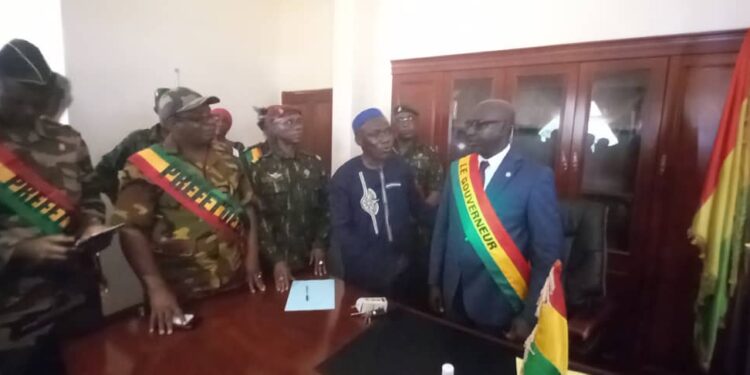 Boké-Administration: A peine installé dans ses fonctions, le nouveau gouverneur s’engage à redorer le blason 