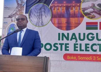 Électricité: Le poste Électrique de Boké inauguré par le Premier Ministre, Bernard Gomou