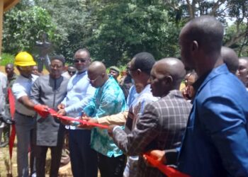 Construction de 302 Logements sociaux à Kolaboui: Le Premier Ministre, Dr Bernard Gomou lance les travaux