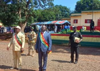 Celebration de l’An UN du CNRD à Boké 