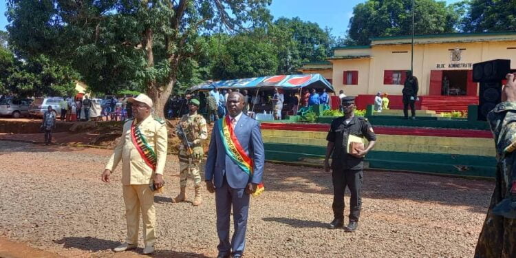 Celebration de l’An UN du CNRD à Boké 