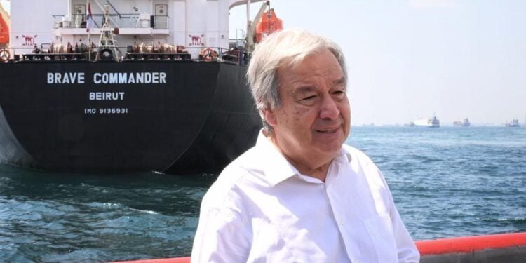 ENTRETIEN – Le chef de l’ONU appelle à la solidarité, à la coopération et à l’unité face aux défis mondiaux