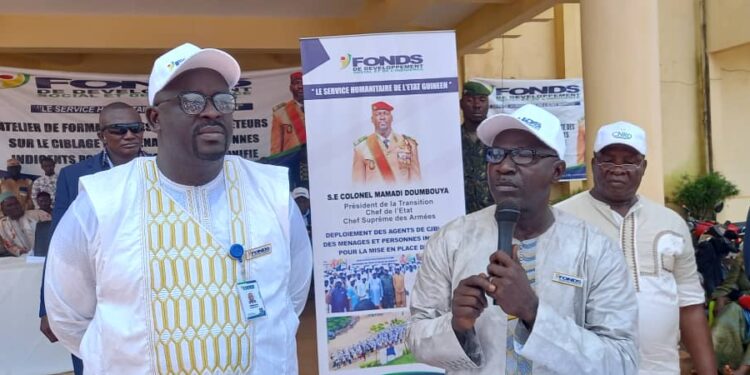  Ciblage des Ménages et personnes indigents à Boké : La Direction Générale du FDSI déploie 208 Agents enquêteurs pour 423 districts de la Région