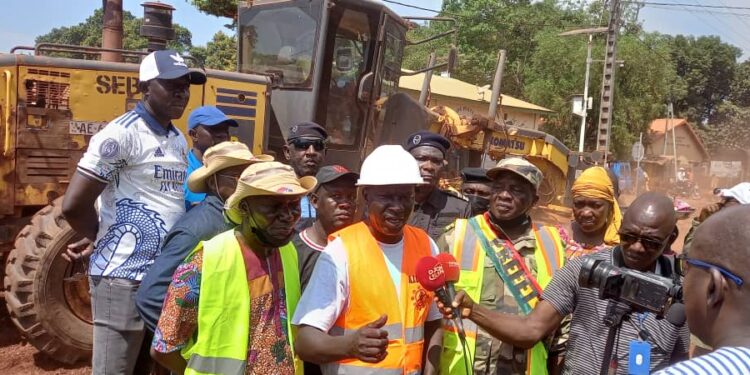 Boké-Infrastructures : Lancement ce samedi, des travaux de réhabilitation des points noirs de la voirie urbaine