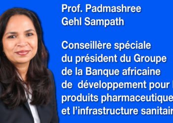 La professeure Padmashree Gehl Sampath nommée conseillère spéciale du président du Groupe de la Banque africaine de développement, Akinwumi Adesina, pour les produits pharmaceutiques et l’infrastructure sanitaire