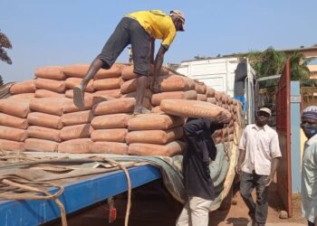 Réhabilitation de la voirie urbaine de Boké : La Société CDM-CHINE offre 20 tonnes de ciments à la Commission de suivi