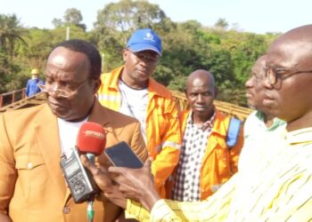 Boké-Mines: Le Consortium SMB-WINING lance les travaux de rénovation du Pont métallique de Correrah .