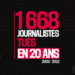 1 668 journalistes tués en 20 ans, soit 80 par an en moyenne (2003-2022)