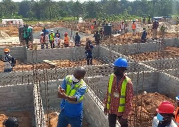 Construction de 305 logements de ANAIM à Kolaboui: L’entrepreneur Mohamed Lamine 2 Camara rassure et séduit