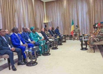 Bamako : les présidents des Associations des Magistrats dont Mohamed Diawara reçus au palais Koulouba