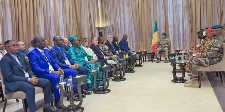 Bamako : les présidents des Associations des Magistrats dont Mohamed Diawara reçus au palais Koulouba