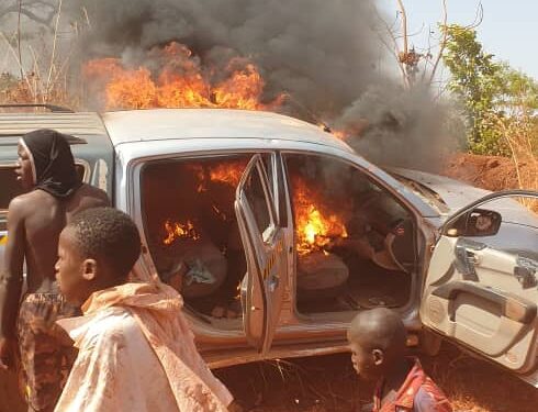 Siguirini: Le président de la délégation syndicale arrêté, la population en colère, plusieurs véhicules endommagés