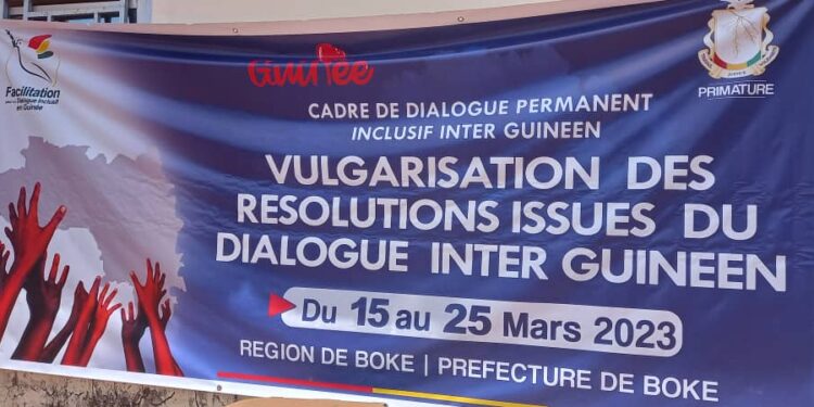 Boké-Société: Les entités sociales s’approprient des 35 résolutions du dialogue inter guinéen