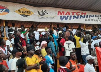 SMB-WINING : La finale du tournoi de foot-ball mobilise les « amis du cuir rond » en apothéose.