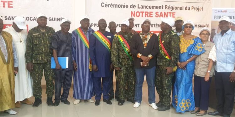 Boké-Santé: Le Projet  lancé, 7 millions d’habitants ciblés