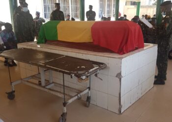 Levée du corps de feu  Aboubacar Sidiki Bangoura : Le bureau exécutif de l’UDK aux obsèques du Commandant se dit très touché