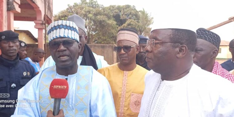 Fête de l’aid-El-Fitr à Boké: L’imam Râtib de la grande mosquée plaide pour l’unité et la solidarité des Guinéens