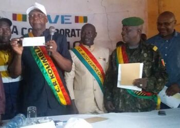 Gaoual-Mines: La Société AMC paie plus de 928 millions 979 mille 557 GNF aux populations de Koumbia et Wend Mbour