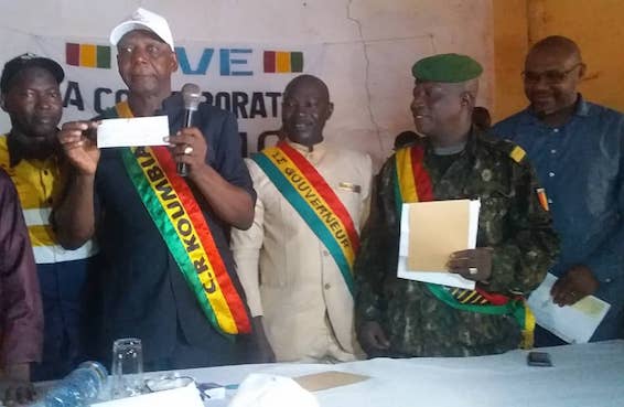 Gaoual-Mines: La Société AMC paie plus de 928 millions 979 mille 557 GNF aux populations de Koumbia et Wend Mbour