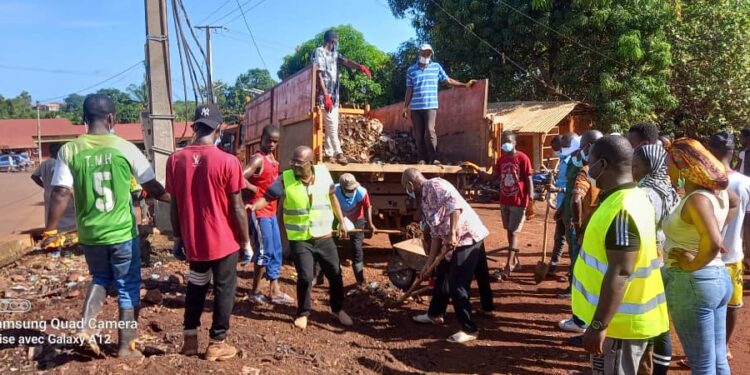 Boké-Société: Lancement de l’assainissement tournant dans les 15 quartiers de la Commune urbaine