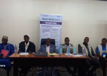 Boké-Santé : L’IRS organise une réunion de pause et réflexion après un semestre de mise en œuvre du Projet « Notre Santé »