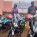 Boké-Coopération: L’ONG Fraternité Médicale Guinée (FMG) offre trois (03) motos aux centres de Santé de Boké, Fria et Gaoual
