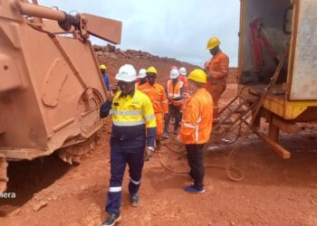 Boké-Mines: L’inspecteur régional des Mines entame une tournée de prise de contact dans les sociétés minières