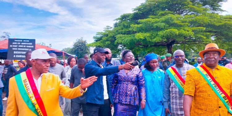 Boké-Mines : L’inspecteur régional des Mines sur les installations de la société GAC