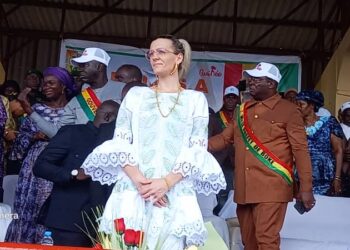 Boké-Politique: La Première dame de la République est enfin arrivée dans la préfecture